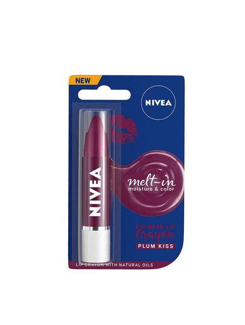 nivea coloron lip crayon plum kiss - 16712866 - Standard Image - 1