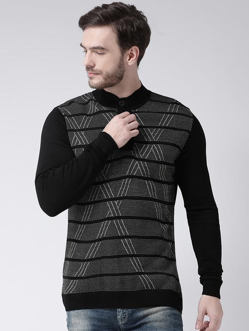 black striped pullover - 16713502 - Standard Image - 1