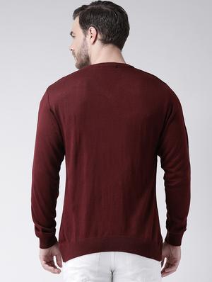 red solid pullover - 16713509 - Standard Image - 3