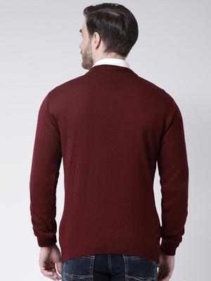 red solid pullover - 16713510 - Standard Image - 3