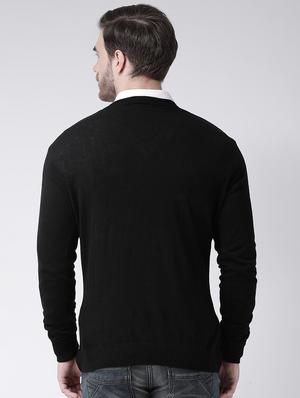 black color block pullover - 16713515 - Standard Image - 3