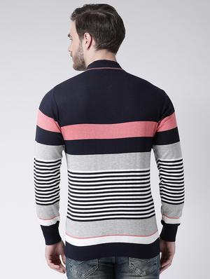 blue striped pullover - 16713539 - Standard Image - 3