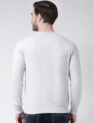 grey front print sweatshirt - 16713569 - Standard Image - 3