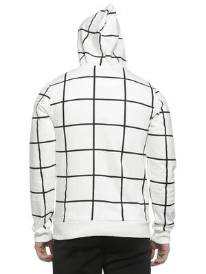white checkered hooded sweatshirt - 16713895 - Standard Image - 3