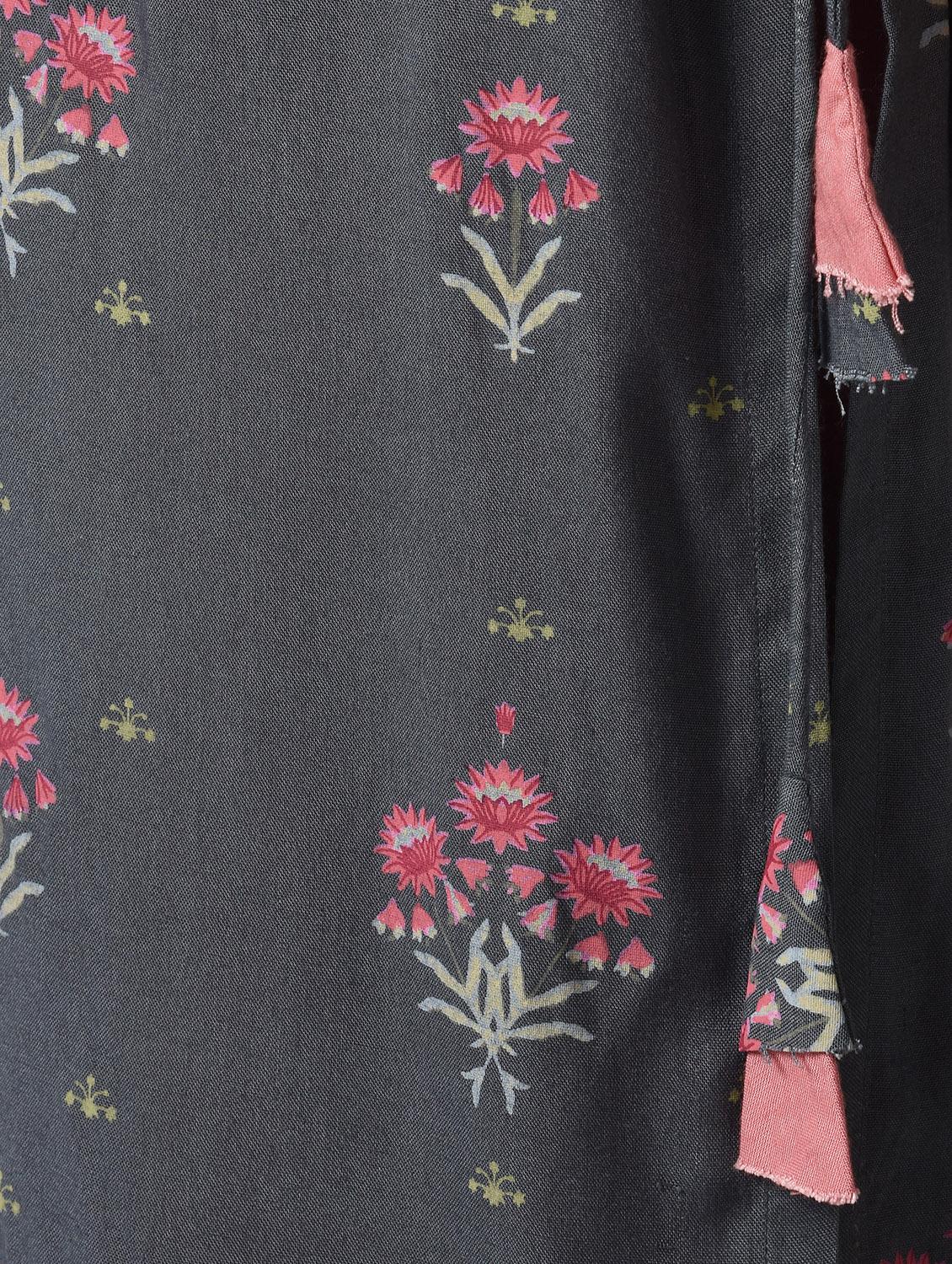floral kurta palazzo set - 16714194 - Zoom Image - 6