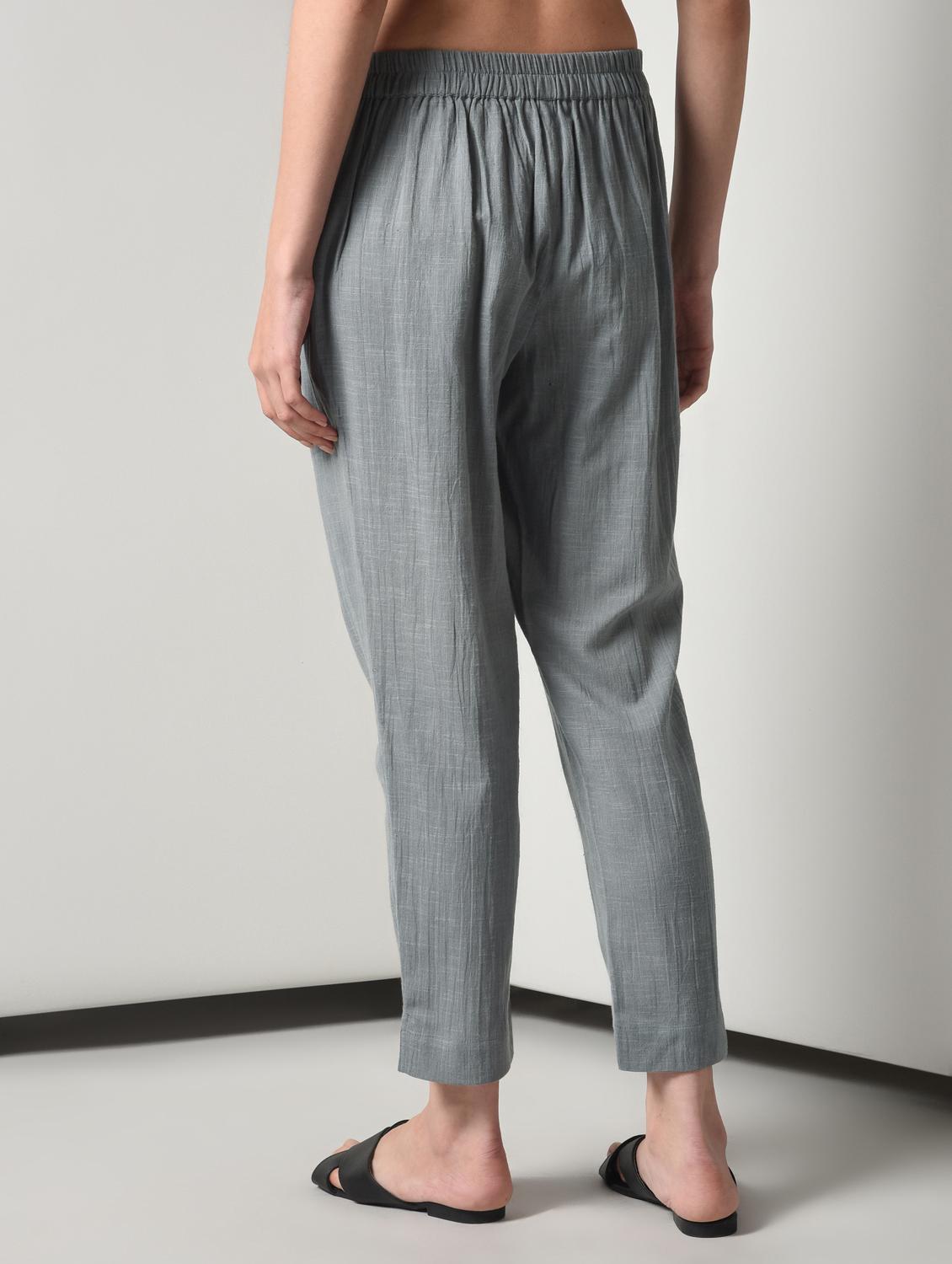 high rise pleated trouser - 16714207 - Zoom Image - 3