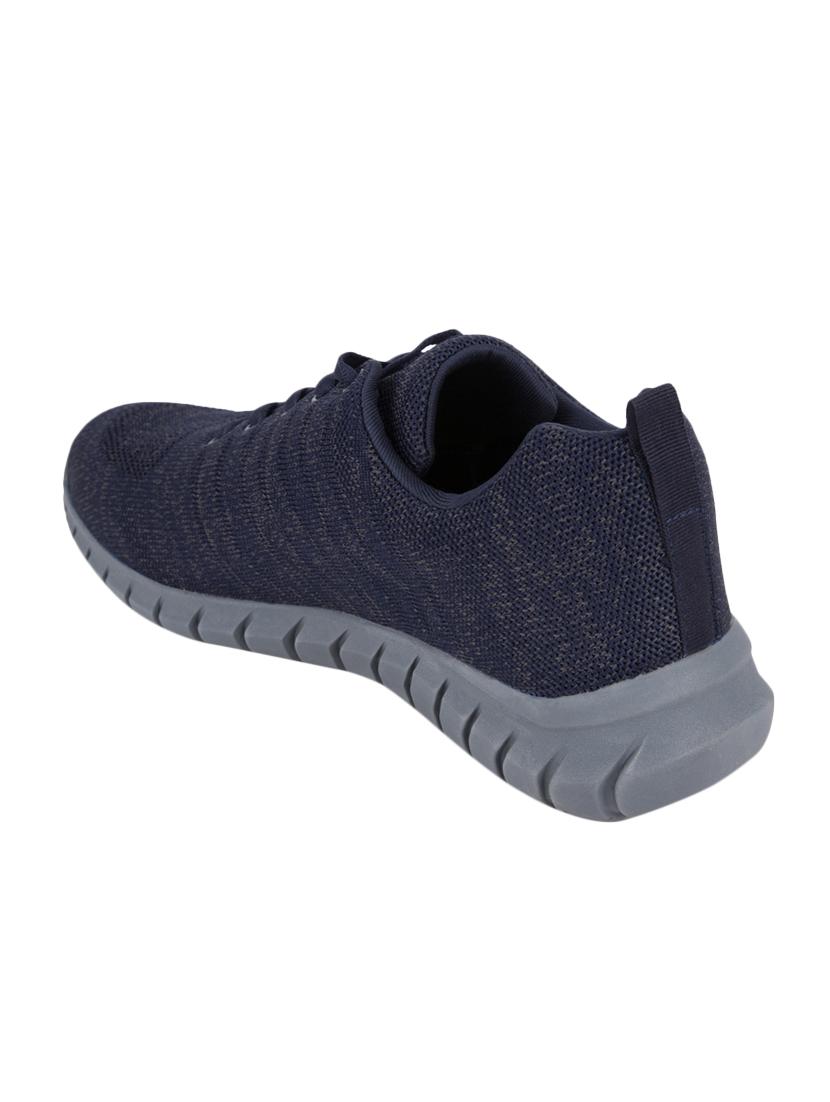 blue fabric lace up sport shoes - 16714293 - Zoom Image - 3