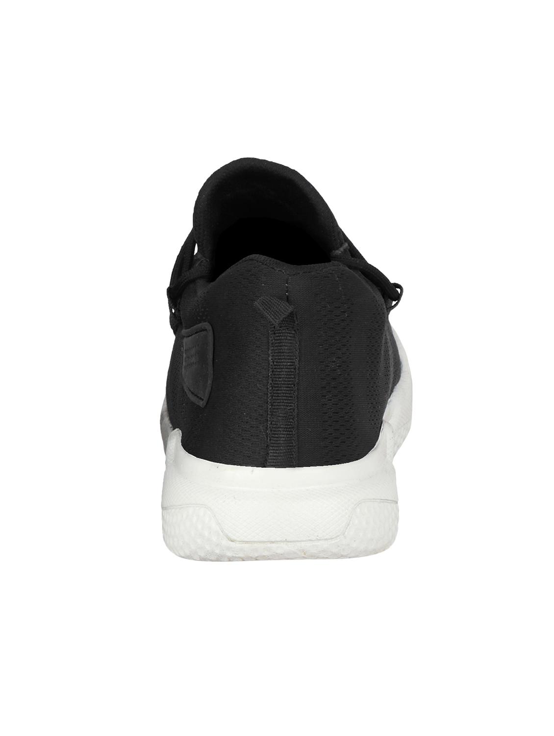 black fabric lace up sport shoes - 16714344 - Zoom Image - 3