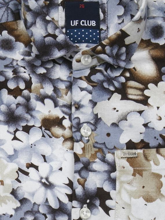 grey cotton shirt - 16716250 - Zoom Image - 3