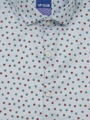 light blue cotton shirt - 16716255 - Standard Image - 3