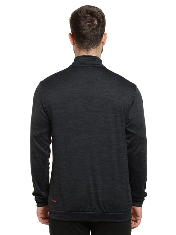 black solid casual jacket - 16716874 - Zoom Image - 3