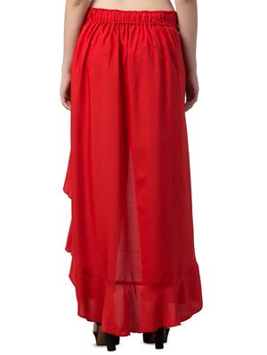 tie front solid palazzo - 16717314 - Standard Image - 3