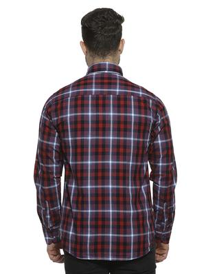 red checkered casual shirt - 16717650 - Standard Image - 3