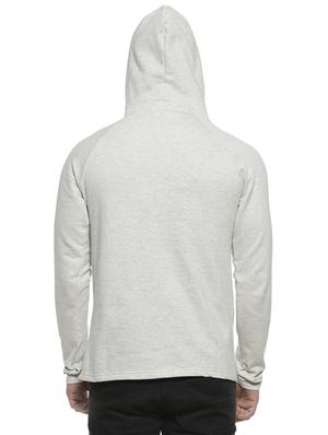 grey solid casual jacket - 16717668 - Standard Image - 3