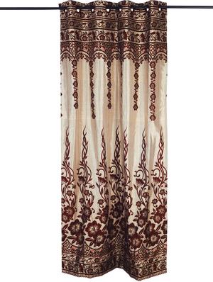 jacquard 1 pc long door curtain-9 feet - 16719148 - Standard Image - 3