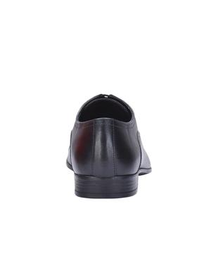 black leather lace-up derbys - 16721225 - Standard Image - 3