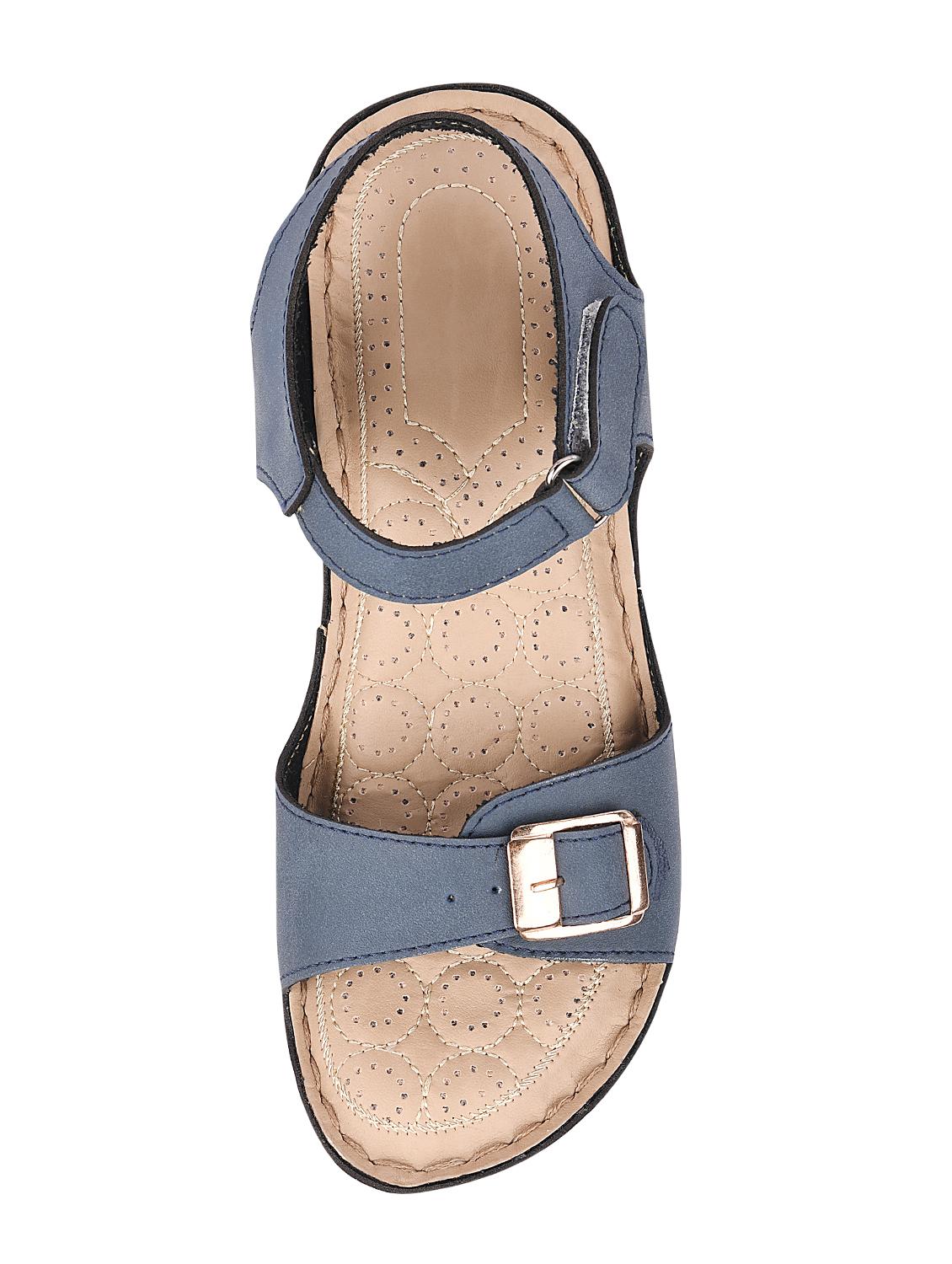 blue back strap sandals - 16722868 - Zoom Image - 3