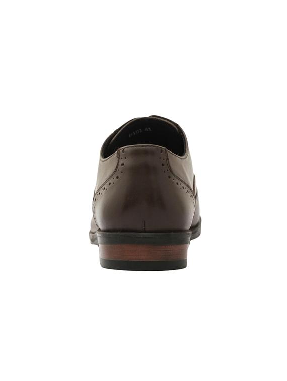 brown leather lace-up brouges - 16722999 - Zoom Image - 3