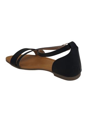 black closed back sandals - 16723003 - Standard Image - 3