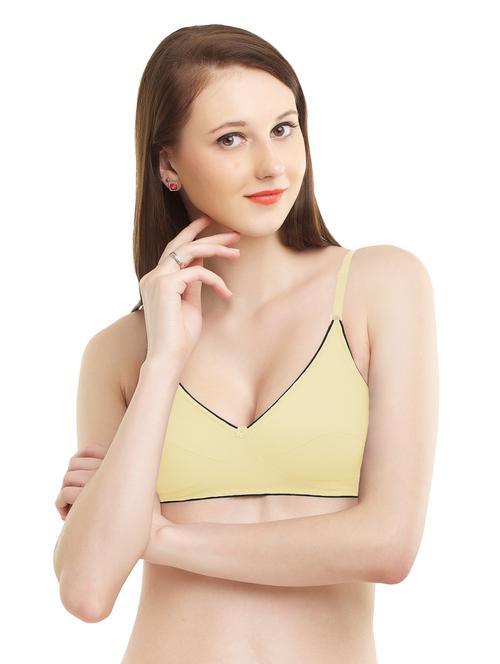 lightly padded floral patch bra - 16724806 - Standard Image - 1