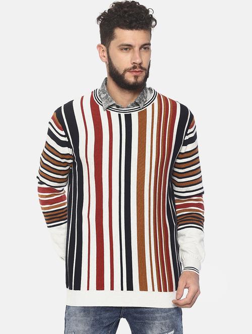 multi colored striped pullover - 16724936 - Standard Image - 1