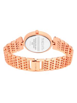timesmith gold dial gold stainless steel strap analog watch for women tsc-046ktd1 - 16724967 - Standard Image - 3