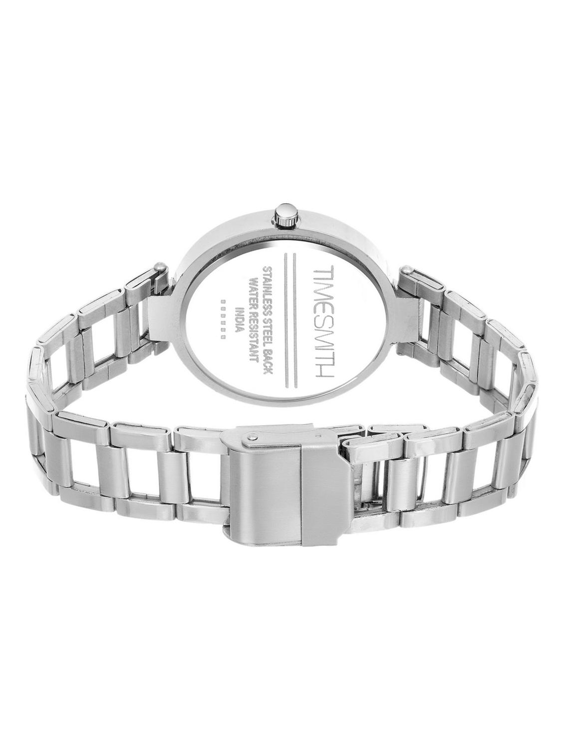 timesmith black dial silver stainless steel analog watch for women tsc-100 ktd1 - 16724998 - Zoom Image - 3