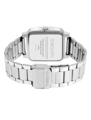 timesmith premium analog white dial silver stainless steel watch for men tsc-078ktd1 - 16725000 - Standard Image - 3