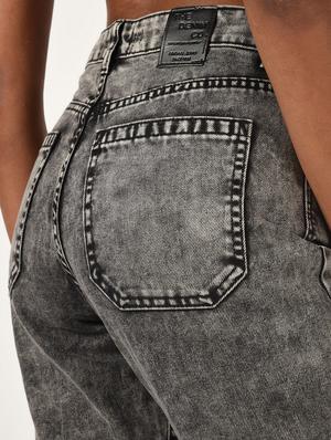 high rise acid washed jeans - 16725721 - Standard Image - 6