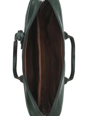 green leatherette laptop laptop bag - 16726211 - Standard Image - 3