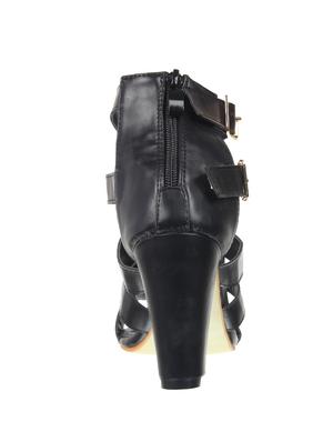 black closed back sandals - 16726224 - Standard Image - 3