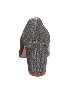 metallic slip on pumps - 16726444 - Standard Image - 3