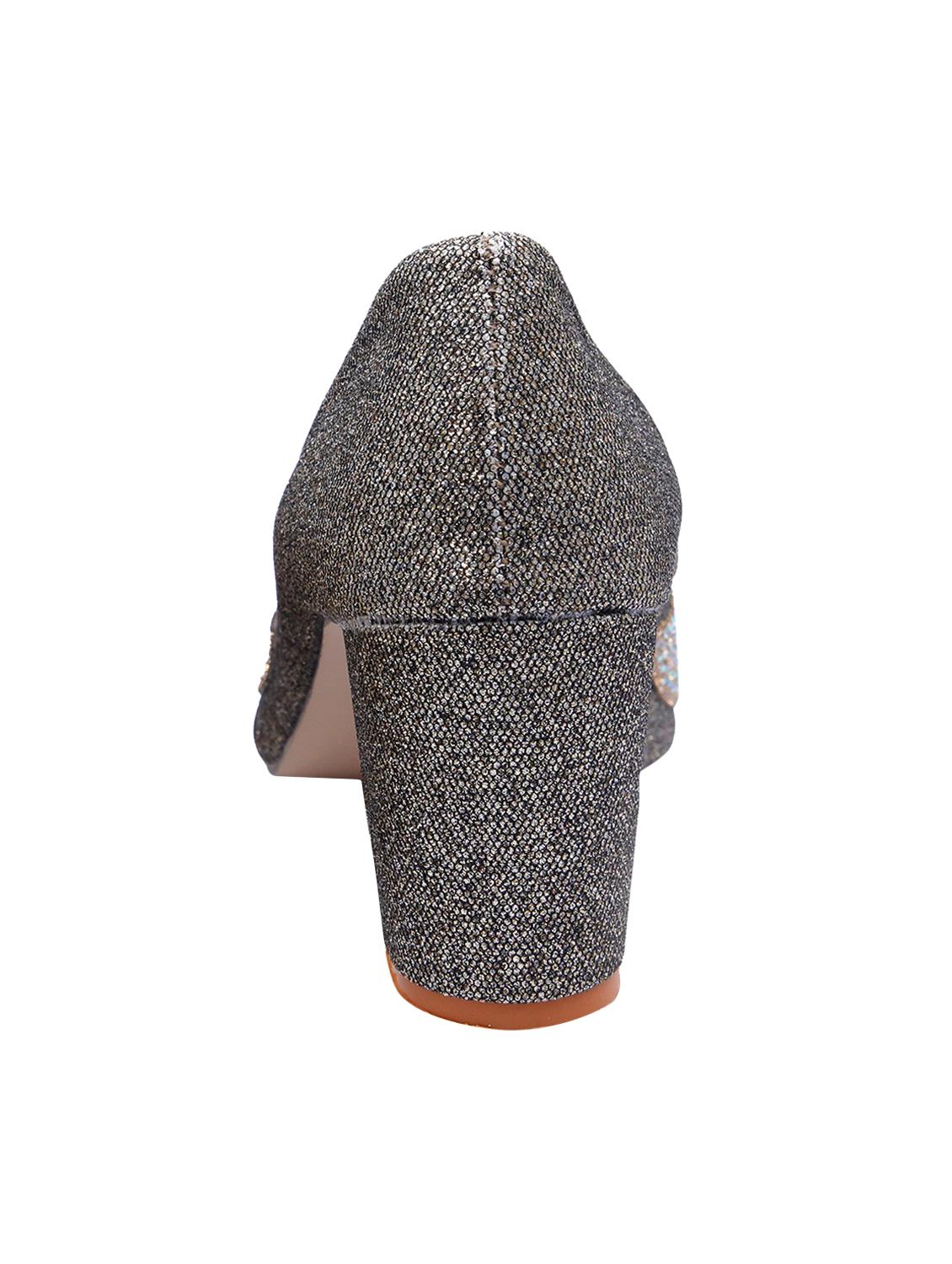 metallic slip on pumps - 16726444 - Zoom Image - 3
