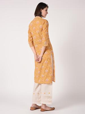 floral print kurta palazzo set - 16728284 - Standard Image - 3