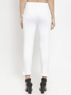 high rise flat front trousers trouser - 16728391 - Standard Image - 3