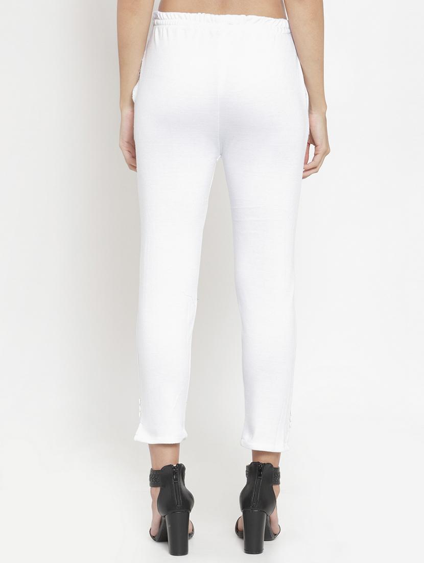 high rise flat front trousers trouser - 16728391 - Zoom Image - 3
