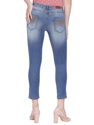 skinny fit stone washed jeans - 16729843 - Standard Image - 3