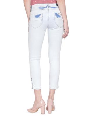 stone washed skinny fit jeans - 16729850 - Standard Image - 3