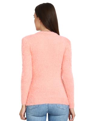 round neck embellished pullover - 16730827 - Standard Image - 3