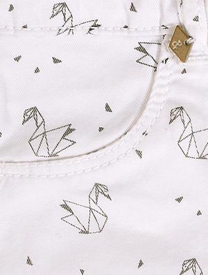 white cotton shorts - 16733323 - Standard Image - 3