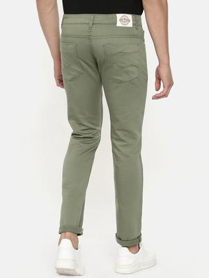 green solid plain jean - 16734699 - Standard Image - 3