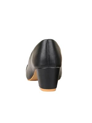black slip on pumps - 16739137 - Standard Image - 3