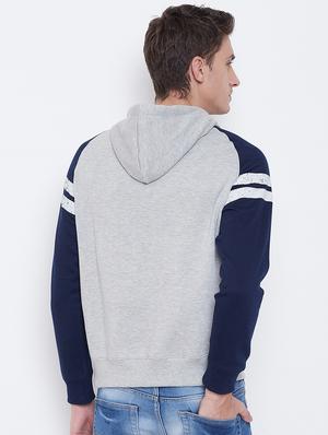grey chest printed sweatshirt - 16739299 - Standard Image - 3