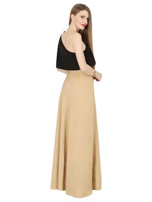 single shoulder layered maxi dress - 16740272 - Standard Image - 3