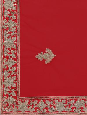 embroidered a-line lehenga - 16740808 - Standard Image - 3