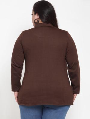 long sleeved pocket detail plus jacket - 16741112 - Standard Image - 3