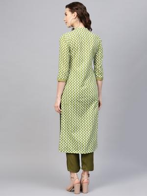 paisley straight kurta - 16743897 - Standard Image - 3