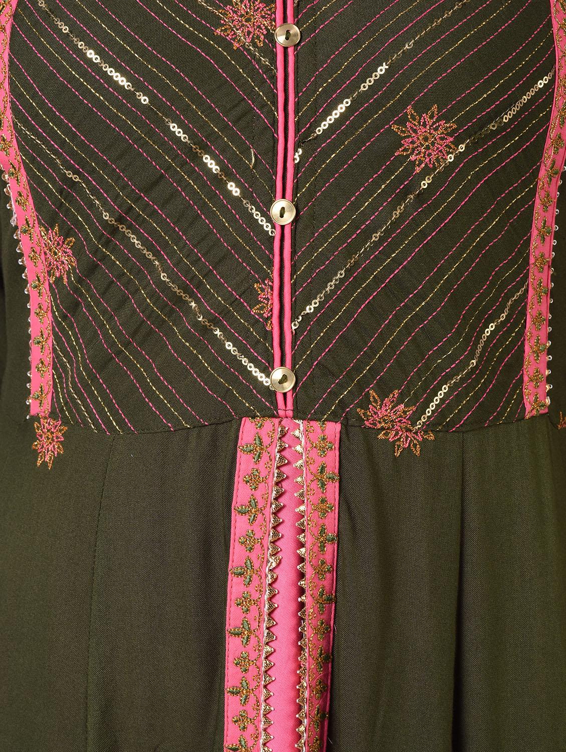 tiered kurta legging set - 16744825 - Zoom Image - 6
