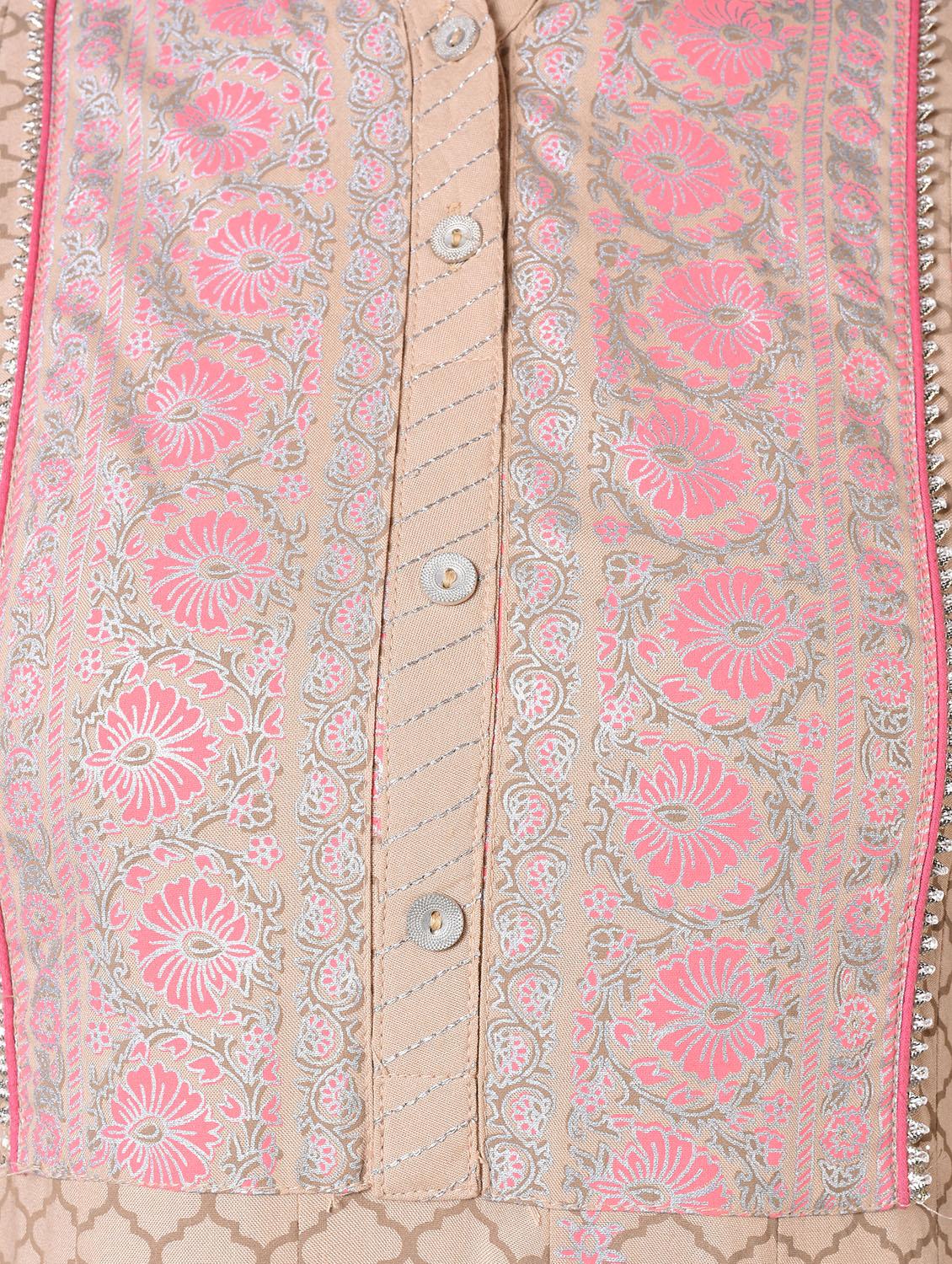 floral anarkali kurta - 16745701 - Zoom Image - 6