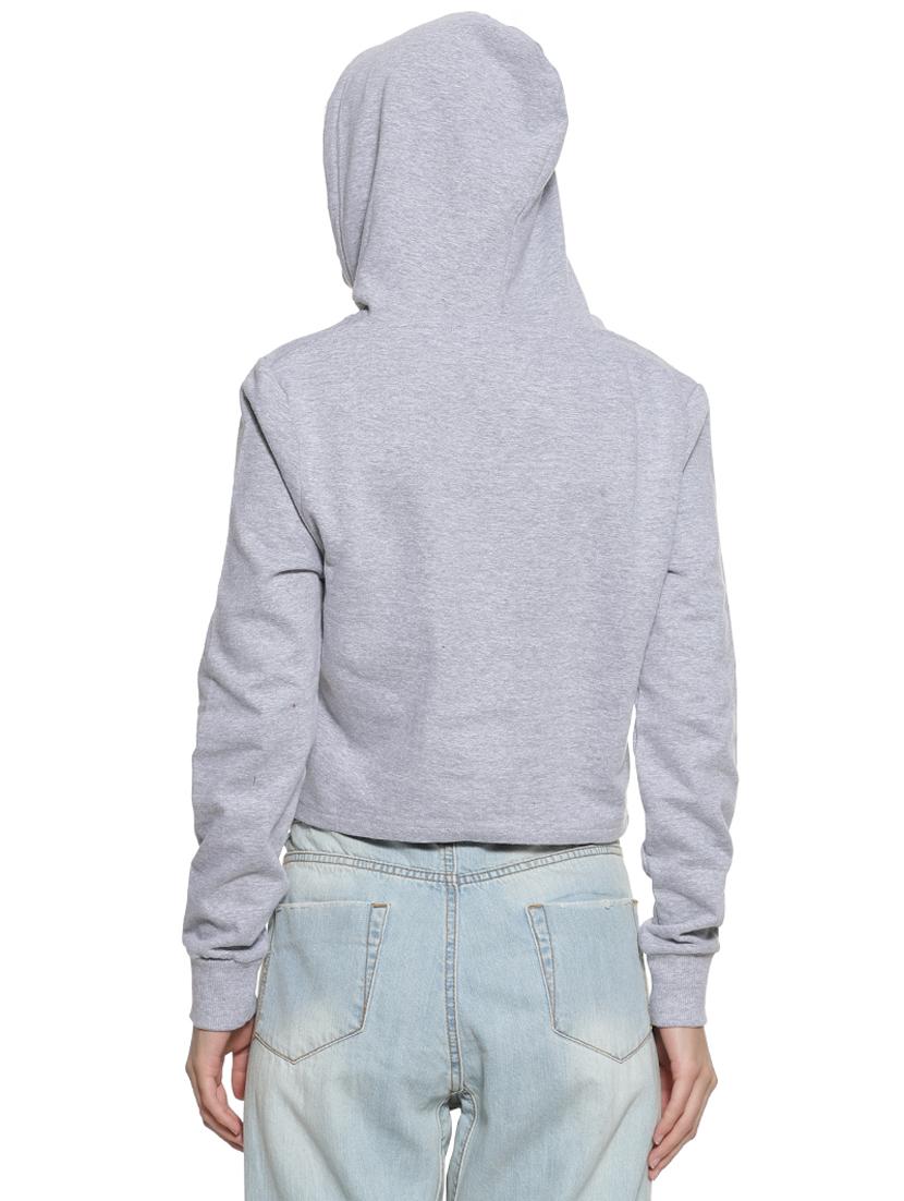 long sleeved hooded sweatshirt - 16746460 - Zoom Image - 3